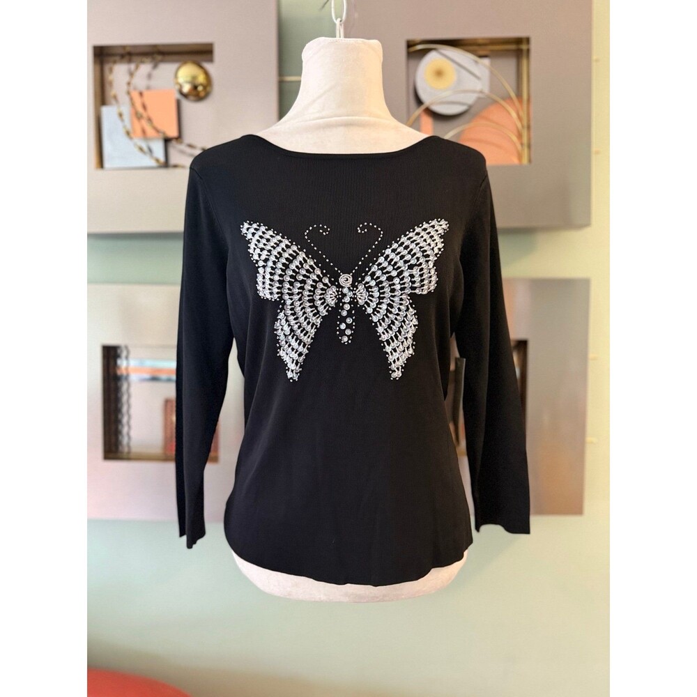 Lucia Burns butterfly top Large